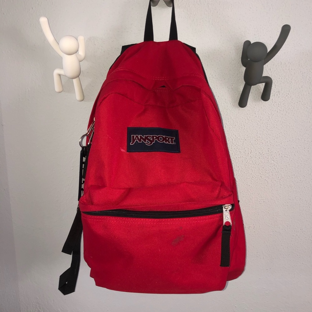 JANSPORT RED BACKPACK